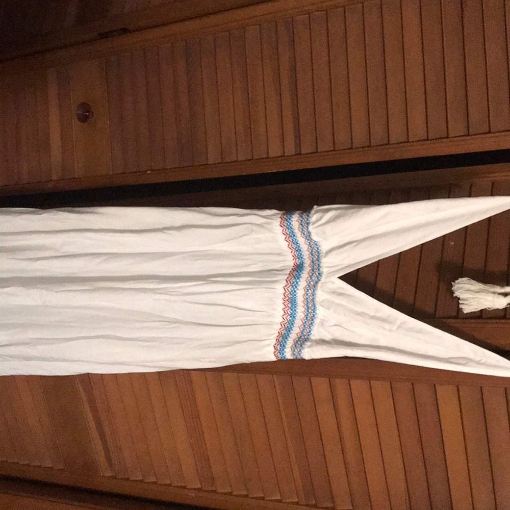 Long white Shore dress